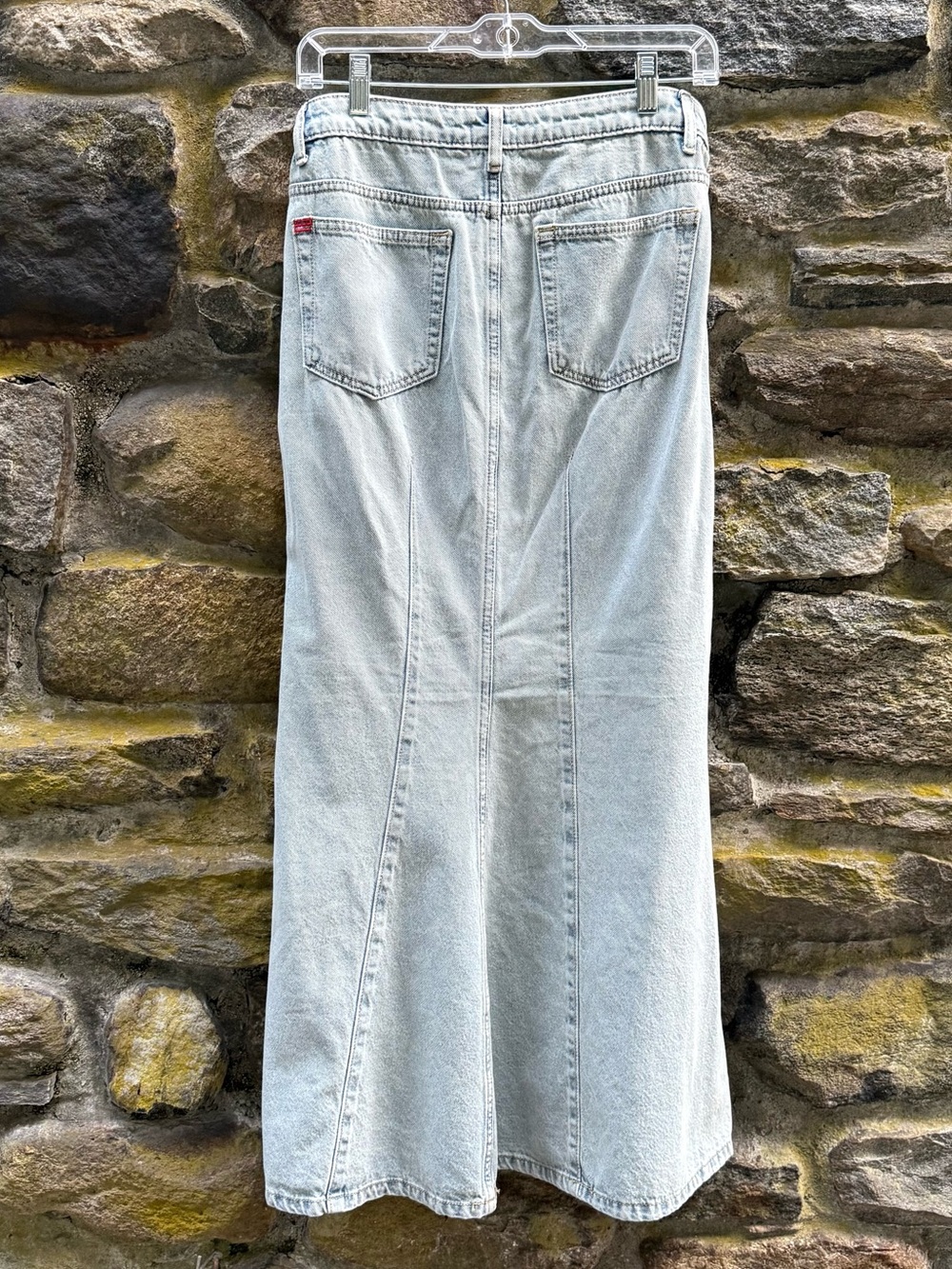 Urban Outfitters Maxi Denim Fishtail Skirt M - Picture 3 of 5